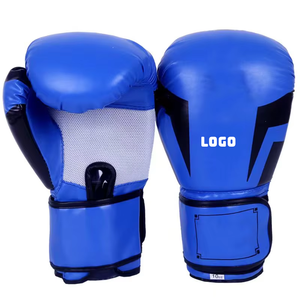 Guantes de Boxeo de Piel de Alta Calidad, Diseño OEM Personalizado, Transpirables, con Cierre de Velcro, los Más Vendidos al Por Mayor - Product Image 1