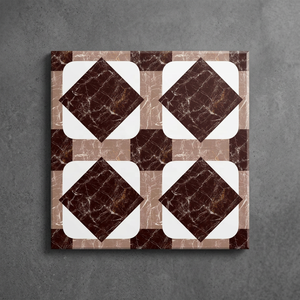 กระเบื้องที่จอดรถพอร์ซเลนดิจิตอลขนาด40x40ซม. การตกแต่งภายในพื้นไม้ดูใช้กลางแจ้ง400x400มม. กระเบื้องเซรามิก - Product Image 1