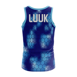 Débardeur Athlétique Personnalisé Sublimé pour Homme – Gilet de Sport Sans Manches Anti-Transpiration pour Entraînement, Gym et Course à Pied – Vente en Gros - Product Image 5