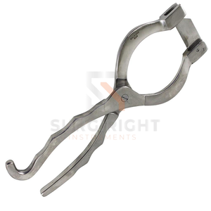 Couteau de Castration en Acier Inoxydable, Pince Chirurgicale Vétérinaire Certifiée CE Classe I pour Chevaux, Moutons et Bétail - Product Image 1