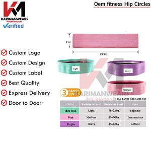 Bande de Résistance pour Exercices de Cuisse et Fessiers Hommes Femmes, Activation des Fessiers, Entraînement de Fitness, Fournisseur OEM - Product Image 6