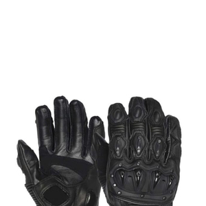 High Quality Leather Motorbike Gloves for Men and Women with Breathable Fabric <b>Comfortable</b> Grip and Full Finger Protection - Product Image 2