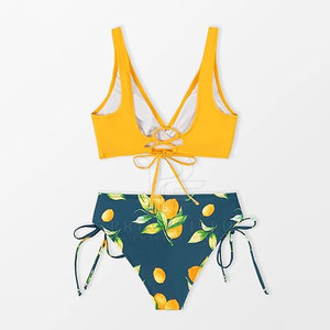 Conjunto de Bikini para Mujer con Logotipo Personalizado, Diseño 2026, Color Sólido, Transpirable, en Venta en Línea - Product Image 2