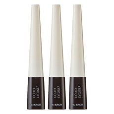 Offre spéciale : Le Saem Saemul 5g Eyeliner Liquide 3 unités 01 Noir Profond – Produit de Maquillage pour les Yeux à Base de Produits Chimiques - Product Image 1