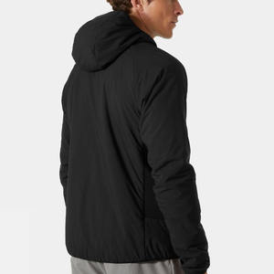 Veste coupe-vent à capuche pour homme personnalisée, réversible, pour le ski, avec logo brodé, fermeture éclair, imperméable, coupe-vent, style sportif - Product Image 4