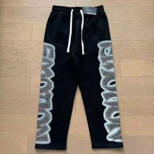Pantalones Deportivos Casuales de Alta Calidad para Hombre, Pantalones de Correr con Diseño de Diamantes - Product Image 2