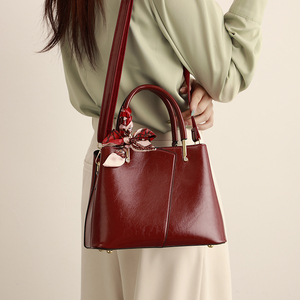 New <b>Scarves</b> Lady Crossbody Bags High Quality PU Leather Shoulder Messenger Bag Casual Totes Elegant Luxury Women Handbags - Product Image 6