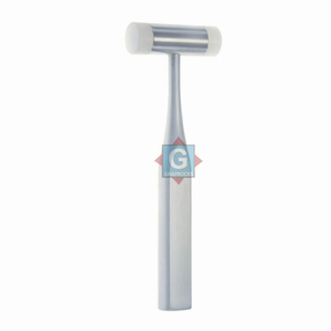 Martillo Óseo de Acero Inoxidable para Materiales de Ortodoncia y Cirugía Dental, 20mm, 140 Gramos - Product Image 2