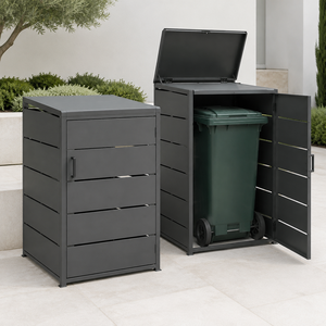 OEM ODM Decorative Metal Outdoor Garbage <b>Bin</b> Cover Customizable Vietnam EDPTBC000 - Product Image 1