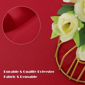 <b>Square</b> 54 X 54 Inch Polyester <b>Tablecloth</b> Stain & Wrinkle Resistant Washable Decorative Fabric Table Cover Resistant to Wear Tear - Product Image 3