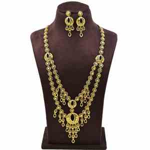 Wholesale 14K 18K 24K Micron <b>Gold</b> Dubai Style Bridal Long Jewelry <b>Set</b> Turkish Fashion Jewelry <b>Set</b> Traditional Design Jewelry <b>Set</b> - Product Image 1