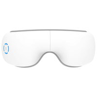 Masseur oculaire intelligent pliable avec pression d'air, points d'acupuncture, télécommande sans fil, 4 modes, batterie 1200 mAh - Appareil médical