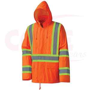 Universal Blue Black Waterproof Rain Suit Nylon <b>Raincoat</b> And Pants Set For Outdoor Hiking Camping Wear - Product Image 6