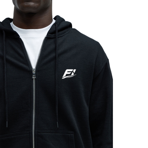 Hot Selling 2026 Custom Hooded Zipper Sweatshirts Unisex Soft Brushed Cotton Hoodies Oversized Eco-Friendly Streetwear 300g - Product Image 3