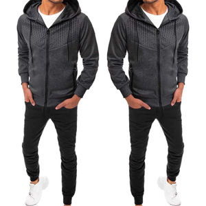 Survêtements d'hiver décontractés pour hommes avec logo personnalisé, vente en gros, vêtements de sport vierges pour le jogging, la course et la gym, 100% coton respirant, tricotés - Product Image 6