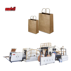 Máquina automática para fabricar bolsas de papel kraft con diseño de base cuadrada a bajo precio - Product Image 4