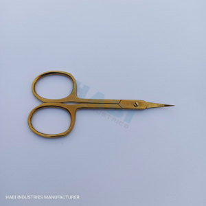 Tijeras Profesionales Curvas de Acero Inoxidable para Cutículas, Cuchilla Afilada para Eliminar Piel Muerta, Venta al Por Mayor Personalizada - Product Image 3