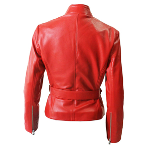 Chaquetas de Cuero para Motocicleta de Alta Calidad para Mujer, Precio al por Mayor, Ropa Casual, Chaqueta de Cuero para Mujer, Chaqueta de Cuero de Venta Caliente 2026 - Product Image 4