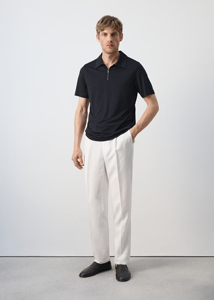 Chemises de golf pour hommes de haute qualité, imprimées numériquement sur le devant, respirantes, écologiques, en jersey tricoté polyester/coton - Product Image 4