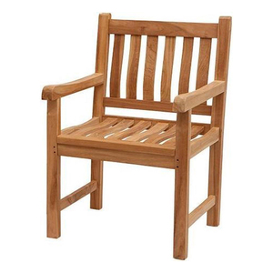 Solid Wood <b>Dining</b> <b>Chair</b> Traditional Design Stable Outdoor Furniture With Armrests Modern Home Use - Product Image 5