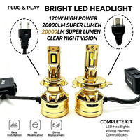 TCYATO Nouveaux phares LED haute puissance 20000LM 150W pour voitures, ampoule LED H11, ampoule LED H7 H4, phare LED M8 Pro, ampoules LED pour voitures