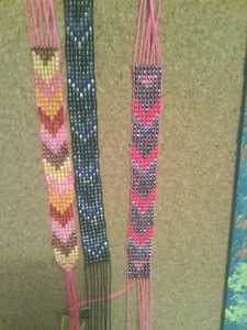 สร้อยข้อมือลูกปัดทำมือ ลายหินสีดำเหลืองเงิน สำหรับทำสร้อยข้อมือ NOUSHAD HANDICRAFTS NH-694 รับรองโดย IGI - Product Image 4