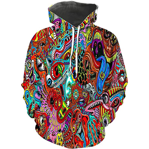 Vente en gros de sweats à capuche oversize pour hommes - Product Image 6