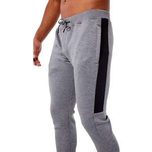 Pantalones Deportivos Casuales para Hombre, Cintura Media, Transpirables, de Secado Rápido, Nailon y Elastano, Diseño Color Block, para Gimnasio y Entrenamiento - Product Image 4