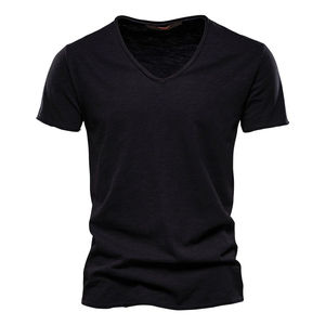 Vêtements de sport de haute qualité, t-shirts surdimensionnés pour hommes, impression de logo personnalisée, t-shirts en coton, fabricant en gros de t-shirts - Product Image 3