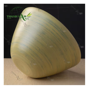 Traditional Lacquer Eco-Friendly <b>Disposable</b> Lightweight Non-Toxic Custom Classic Natural Bamboo Salad Bowls Party Application - Product Image 1