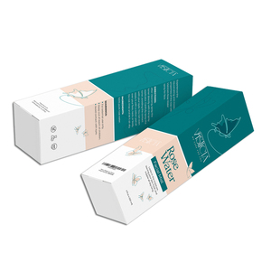 กล่องเครื่องสำอางพิมพ์ลายน้ำกุหลาบสุดหรูโซลูชันบรรจุภัณฑ์กระดาษแข็งสวยงามทนทานบรรจุภัณฑ์ดูแลผิวแบบกำหนดเอง - Product Image 4