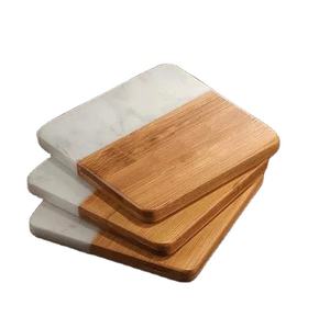 <b>Vintage</b> Style Wood and Resin Decorative <b>Tea</b> Coaster for Home Hotel Restaurant Tableware at Factory Price Mats & Pads - Product Image 1