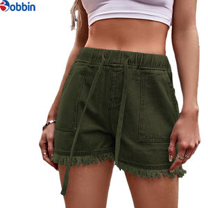 Salopette en jean d'été personnalisée confortable pour femme, taille mi-haute, style vintage, sexy, hip-hop, écologique, respirante, taille élastique - Product Image 4