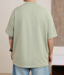 Camiseta de Manga Corta para Hombre, Talla Grande, Unisex, de Alta Calidad, 100% Poliéster Twill, con Logotipo Personalizado de su Marca en Impresión 3D con Espuma, OEM - Product Image 2