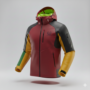 Chaqueta Bomber Impermeable, Cortavientos, Transpirable, Ligera y Duradera para Hombre, con Logotipo Frontal, para Senderismo, Camping y Viajes - Product Image 4