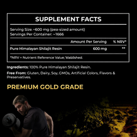 Résine de Shilajit de l'Himalaya 100% Originale OEM avec 82% d'Acide Fulvique et Oligo-éléments – Fournisseur en Gros de Résine de Shilajit Premium