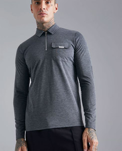 Fabricantes 100% Camisetas de poliéster Tallas grandes Logotipo personalizado Impreso Sublimación Diseñador de los hombres Golf Polo transpirable Camiseta - Product Image 3