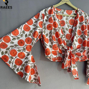 Ropa de Mujer, Ropa Femenina, Ropa Urbana, Ropa de Algodón Hecha a Mano, Top Cruzado - Product Image 6