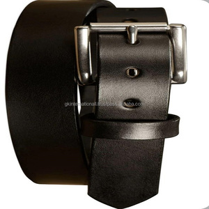 Ceinture décontractée en cuir pleine fleur pour hommes avec vis Chicago pour boucle interchangeable dans toutes les tailles et couleurs personnalisées - Product Image 5