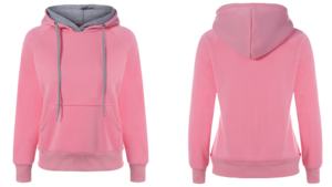 Sudadera con capucha de alta calidad para mujer, sudadera con estampado bordado de logotipo personalizado para ropa de invierno para mujer - Product Image 5