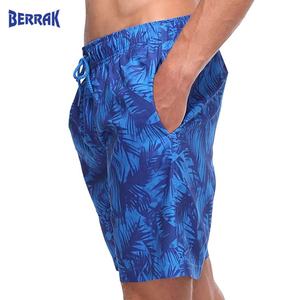 Short de surf imprimé par sublimation pour hommes, étiquette privée, vêtements de plage, extensible à 4 voies, nouvelle collection 2020 - Product Image 4