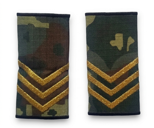 Épaulettes d'uniforme d'Albanie personnalisées brodées de premier choix, insignes de grade, écussons d'épaule sur mesure - Product Image 1