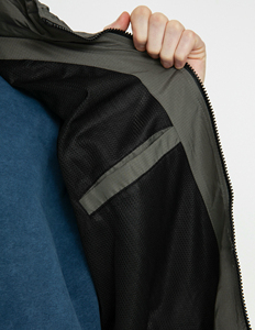 Windbreaker Jacket OEM High Quality <b>Canvas</b> Waterproof Eco-Friendly Thick Stand Collar Winter Casual Outdoor Sports Jacket Men - Product Image 5