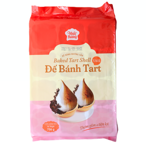 Manufacturer Top Seller HALAL Baked Tart Vietnam OEM/ODM Frozen Dessert Baked Egg Tart Shell YA01 756G Bakery Using Ship Global - Product Image 1