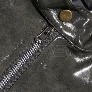 2026 Best Selling Winter Men's Cow Skin <b>Leather</b> <b>Jacket</b> with Front Logo <b>Long</b> Sleeves High Quality Eco-Friendly Durable Windproof - Product Image 3