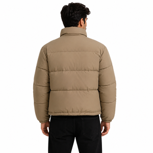 Vestes matelassées pour hommes en gros – Blousons décontractés et durables pour l'extérieur – Fournisseur OEM en gros sur mesure - Product Image 4