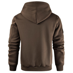 Sudadera con capucha para trabajo y oficina, con media cremallera, de alta calidad, personalizada, cómoda, para hombre y mujer. - Product Image 2