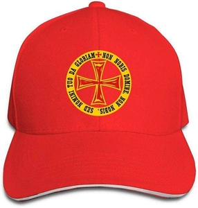 Casquette de baseball premium des Templiers - Casquette en coton brodée Non Nobis Domine Non Nobis - Product Image 6