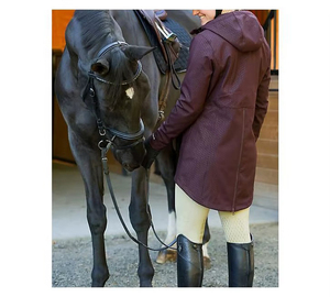 Chaqueta de Equitación de Marca Privada OEM, Chaqueta de Algodón y Poliéster Impermeable para Mujer - Product Image 2