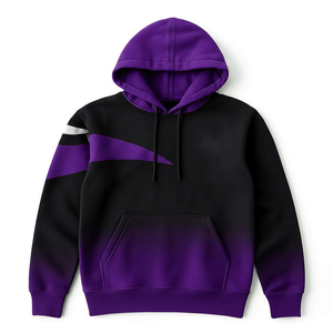 Fábrica de sudaderas con capucha de algodón cepillado que ofrece sudaderas personalizadas con rendimiento de tela superior y artesanía profesional. - Product Image 2